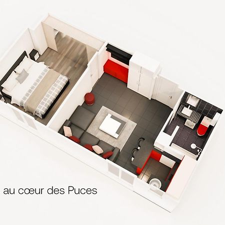 Marche Aux Puces De Saint-Ouen Apartment Luaran gambar